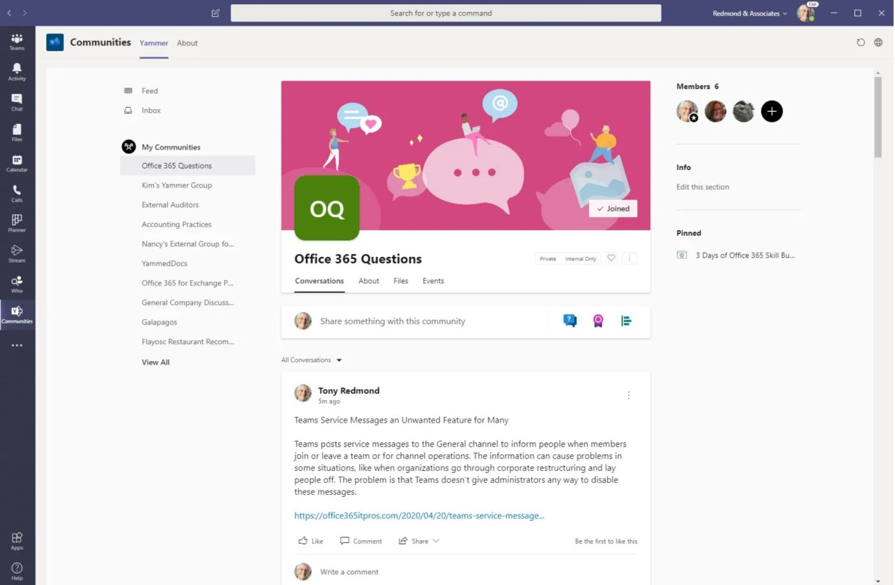 Why should you use Microsoft Yammer