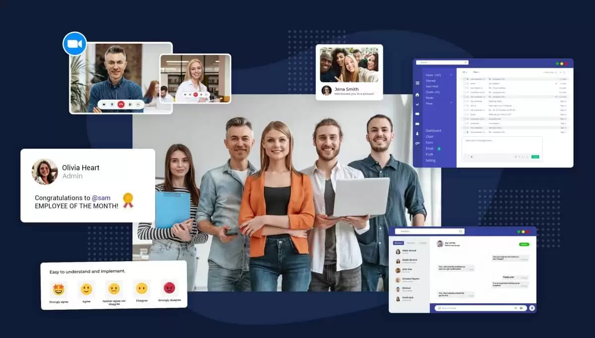 Keep your remote teams informed and connected ImageKeep your remote teams informed and connected