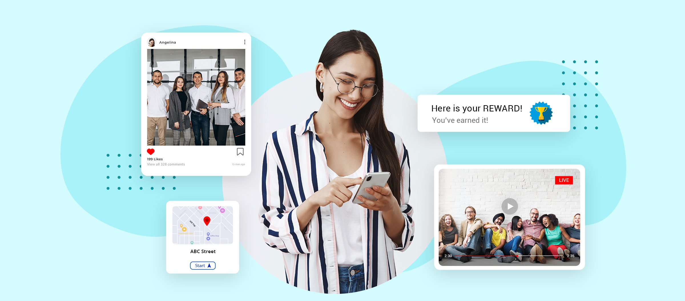All-in-one social Intranet Platform and Employee Communication App for all your communication and collaboration needs
