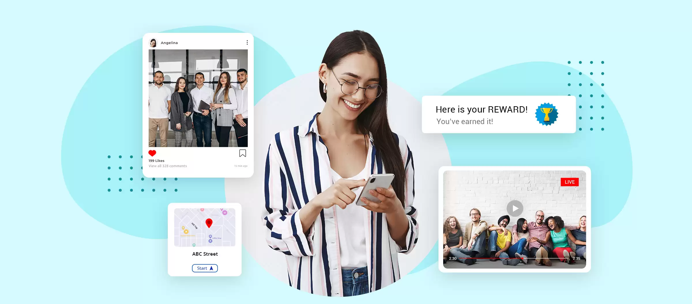 All-in-one social Intranet Platform and Employee Communication App for all your communication and collaboration needs