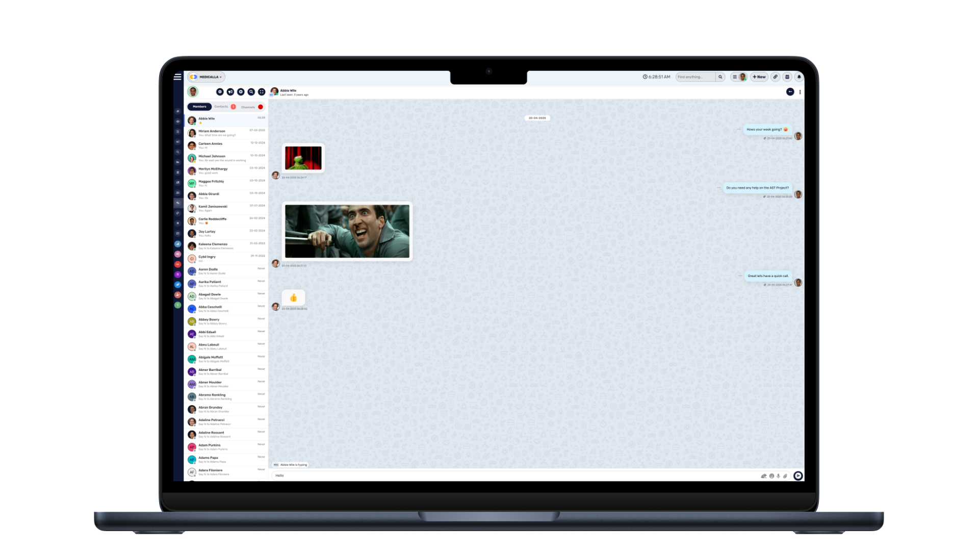 Stay sharp, collaborate in a single hub for seamless communication.