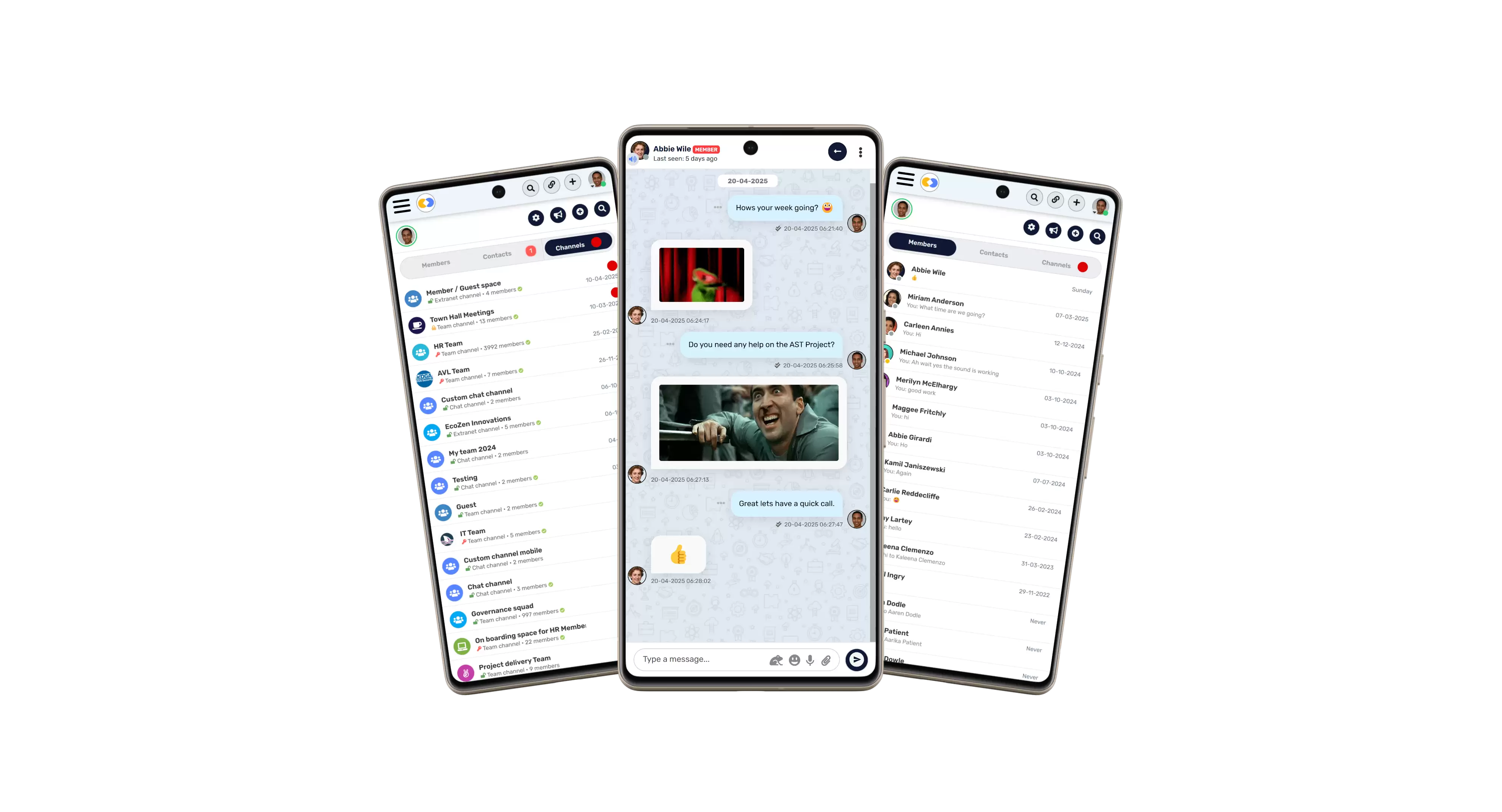 Real-time chat Real-time chat