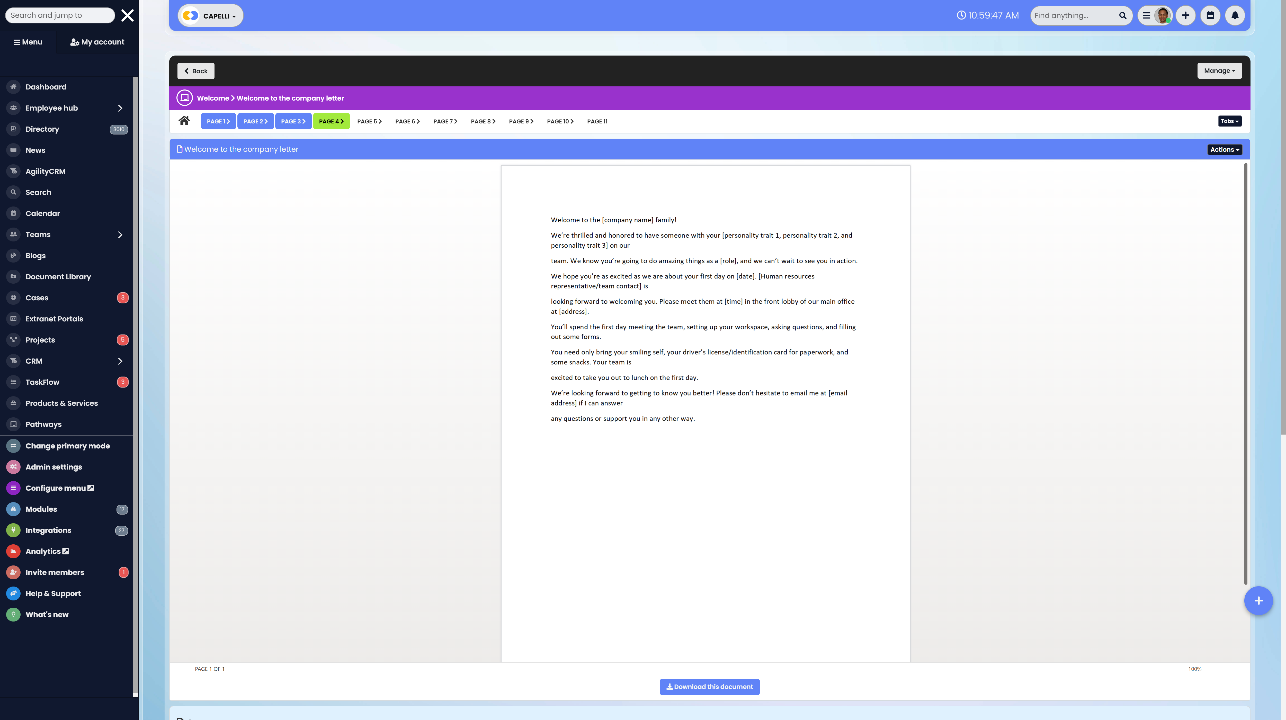 Documents How to Streamline Onboarding with a Digital Workplace + Digital Onboarding Examples - Insight Blog - AgilityPortal
