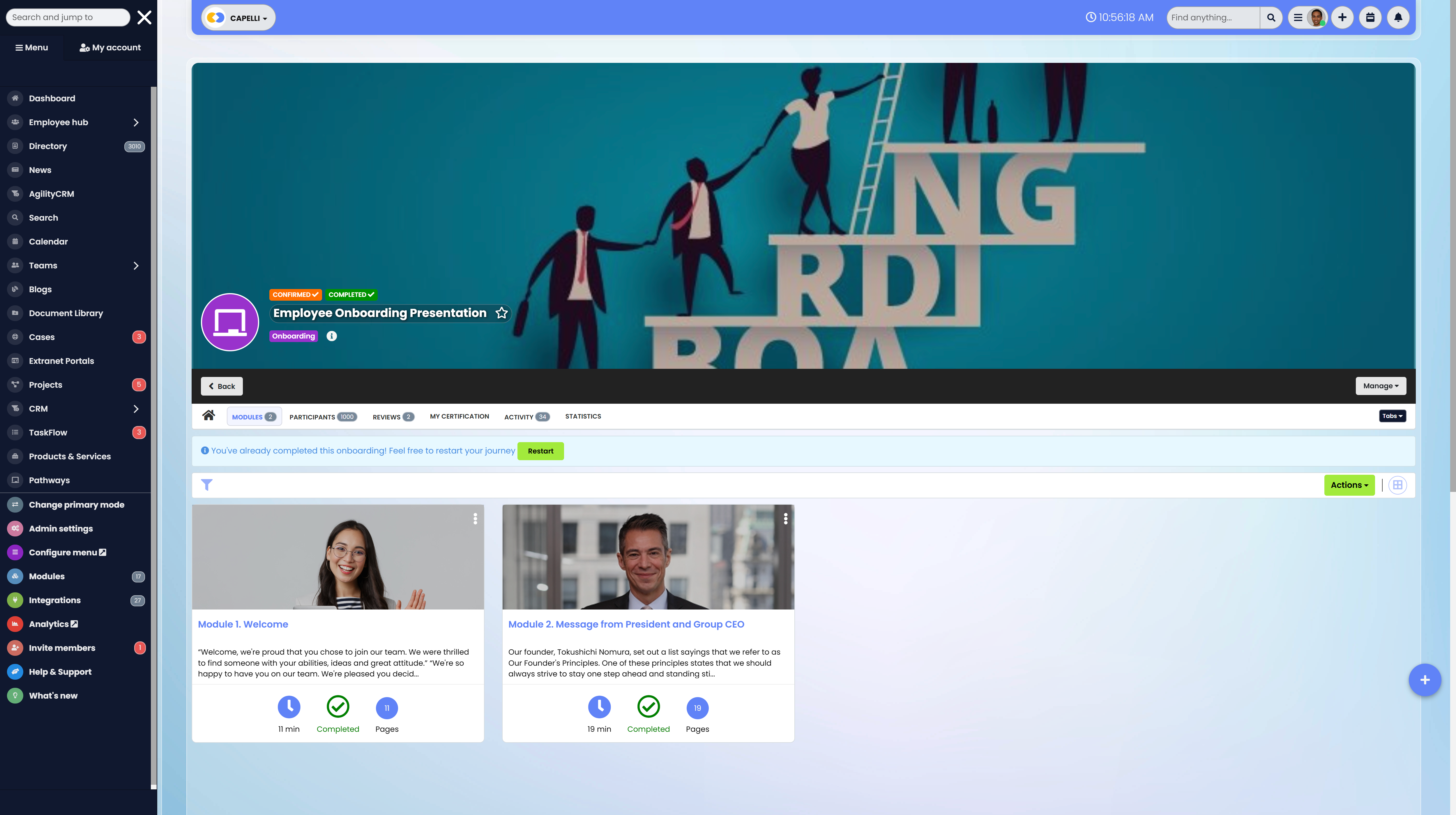 Onboarding%20Experiences%20Using%20Digital%20Onboarding%20Software How to Streamline Onboarding with a Digital Workplace + Digital Onboarding Examples - Insight Blog - AgilityPortal