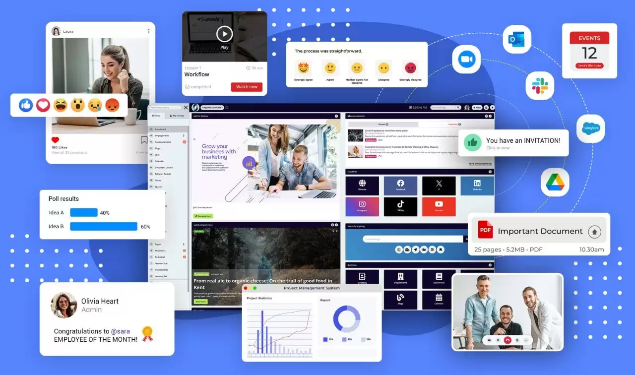 hybrid work communication