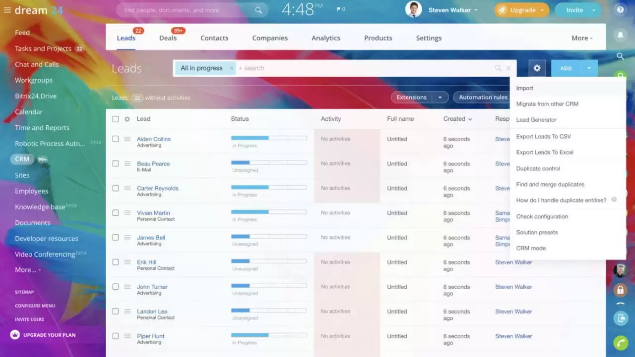 bitrix24 client portal