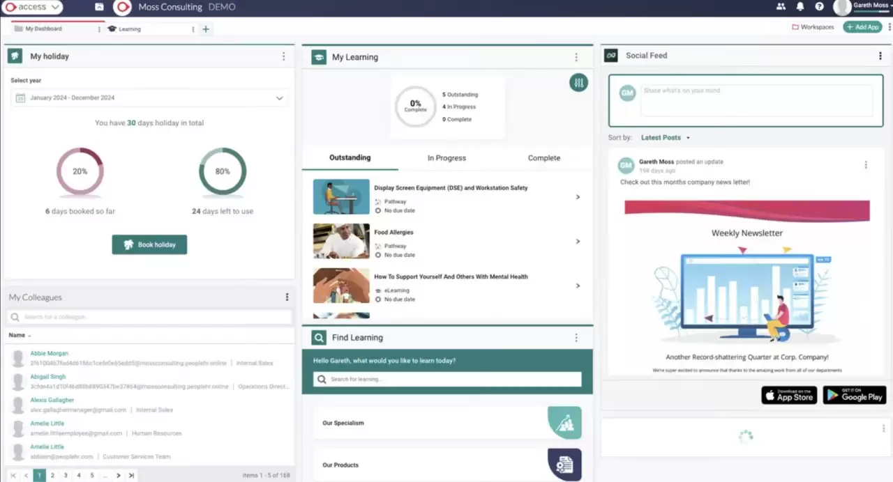Access PeopleHR