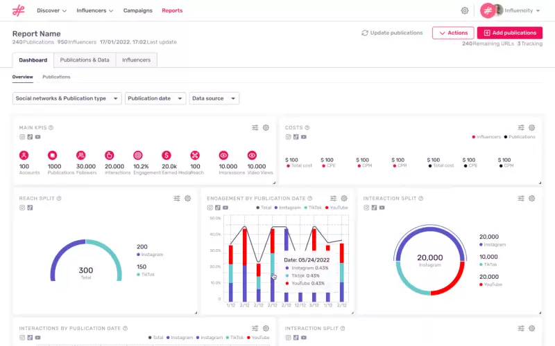 #10. Best Budget-Friendly Influencer Marketing Platform with Influencity 