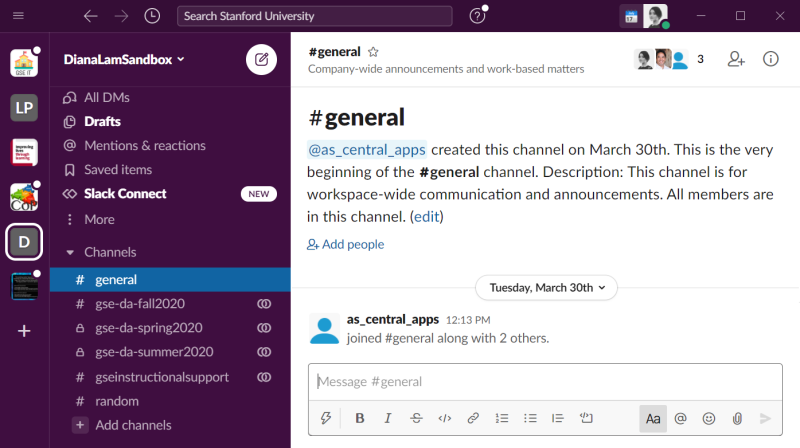 #2. Best for Text Communication with Slack