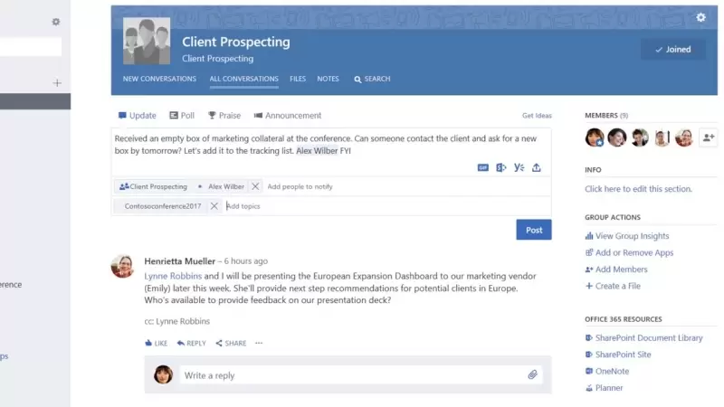 Microsoft Yammer