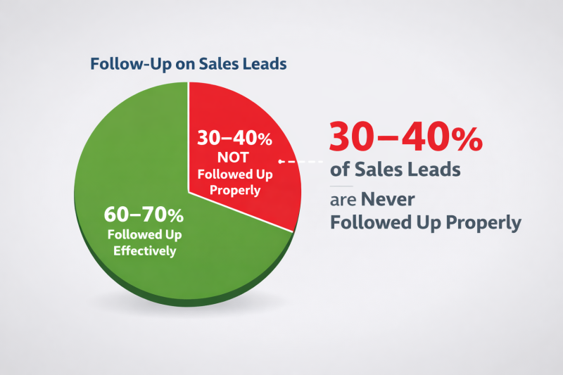 b2ap3_large_around-30-40-of-sales-leads-are-never-followed-up-properly Still Using Spreadsheets? Automotive CRMs Are Why Modern Dealerships Win &mdash; Auto CRMs Explained - Insight Blog