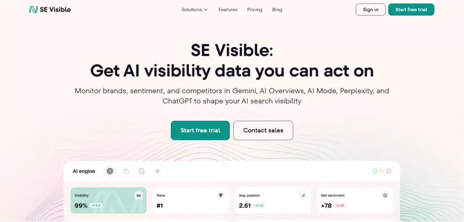 #2. SE Visible (by SE Ranking)