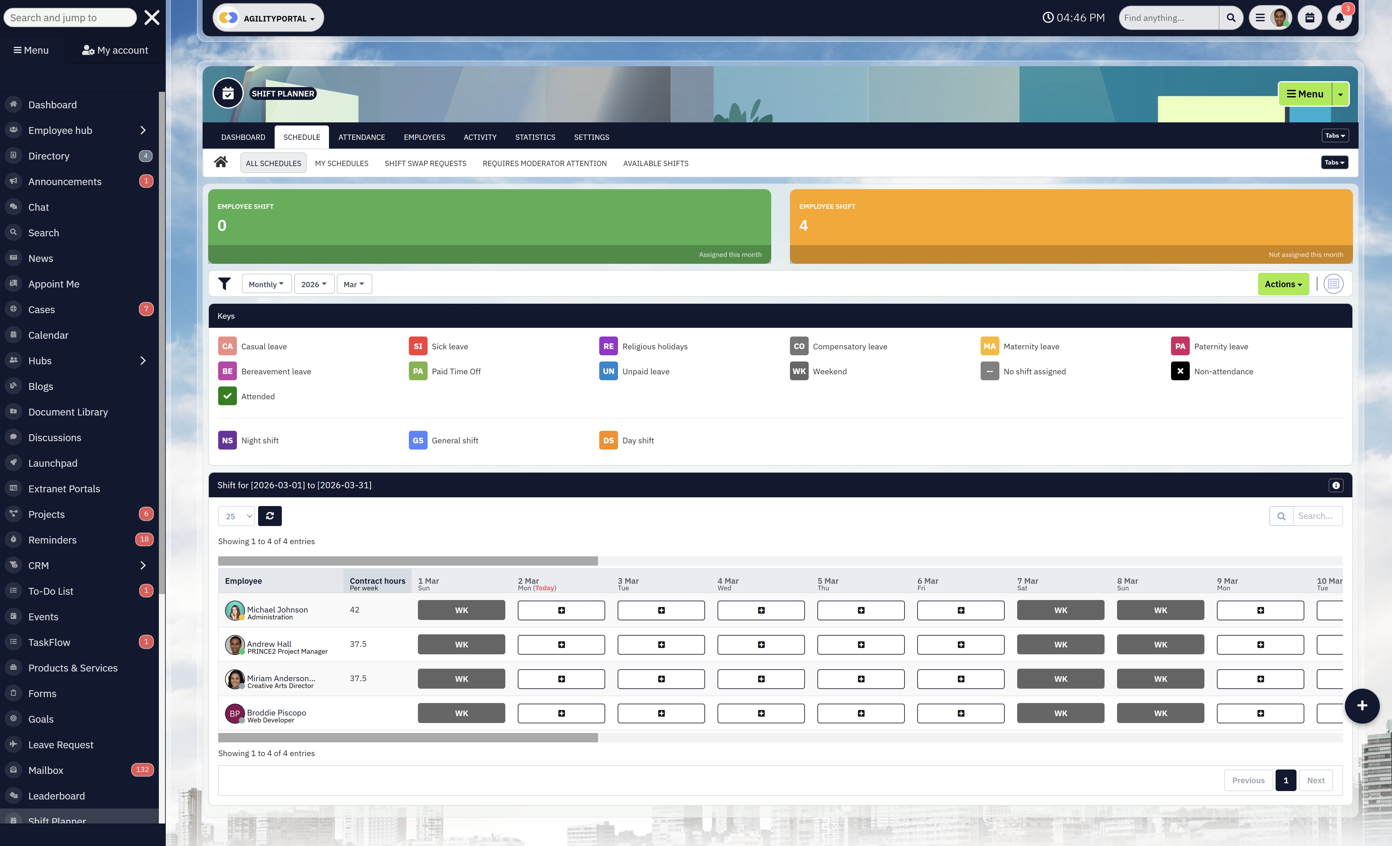 Who-is-AgilityPortal-for The 12 Best Labor Management System Apps to Control Overtime, Boost Productivity & Stay Compliant - Insight Blog