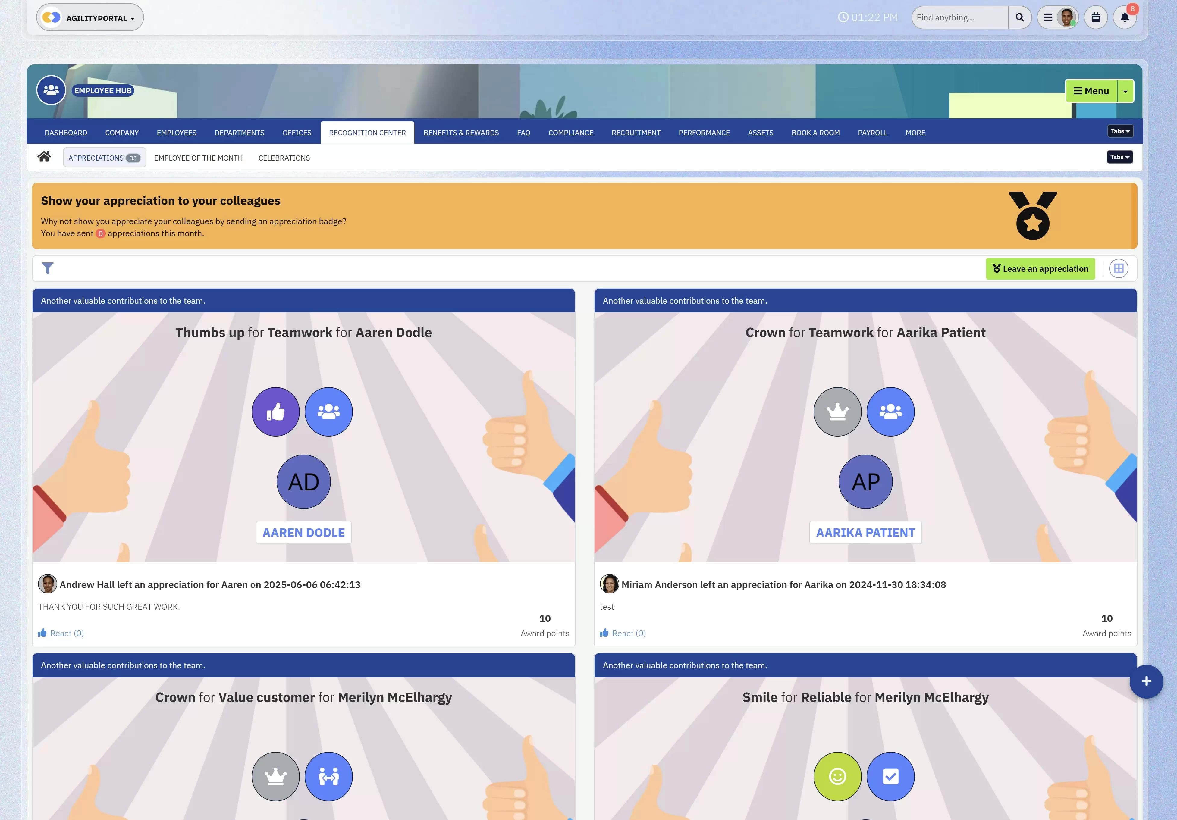 Built-In-Employee-Recognition- How to Stop Quiet Quitting and Boost Engagement in Remote Teams in 2026 - Insight Blog