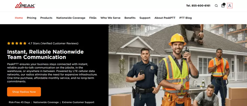 Peak-PTT---Best-for-Field-Operations-Teams List of Communication Tools in the Workplace by Industry Guide - Insight Blog