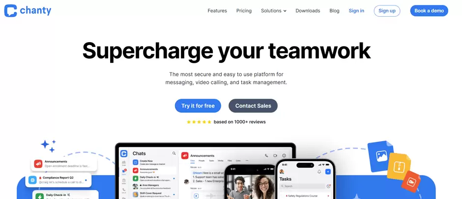 chanty List of Communication Tools in the Workplace by Industry Guide - Insight Blog