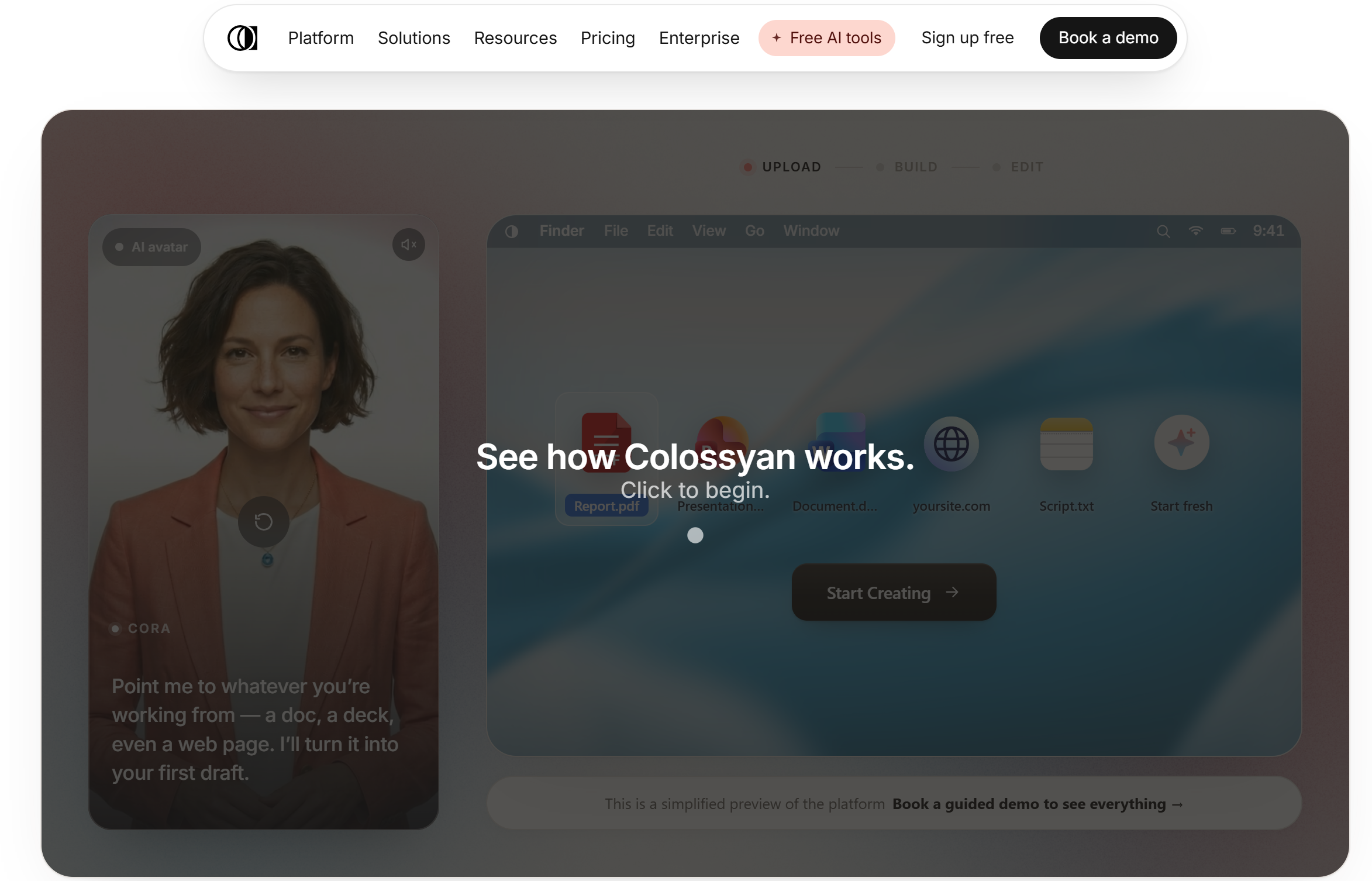 #3. Colossyan: Best for Structured Training and Education