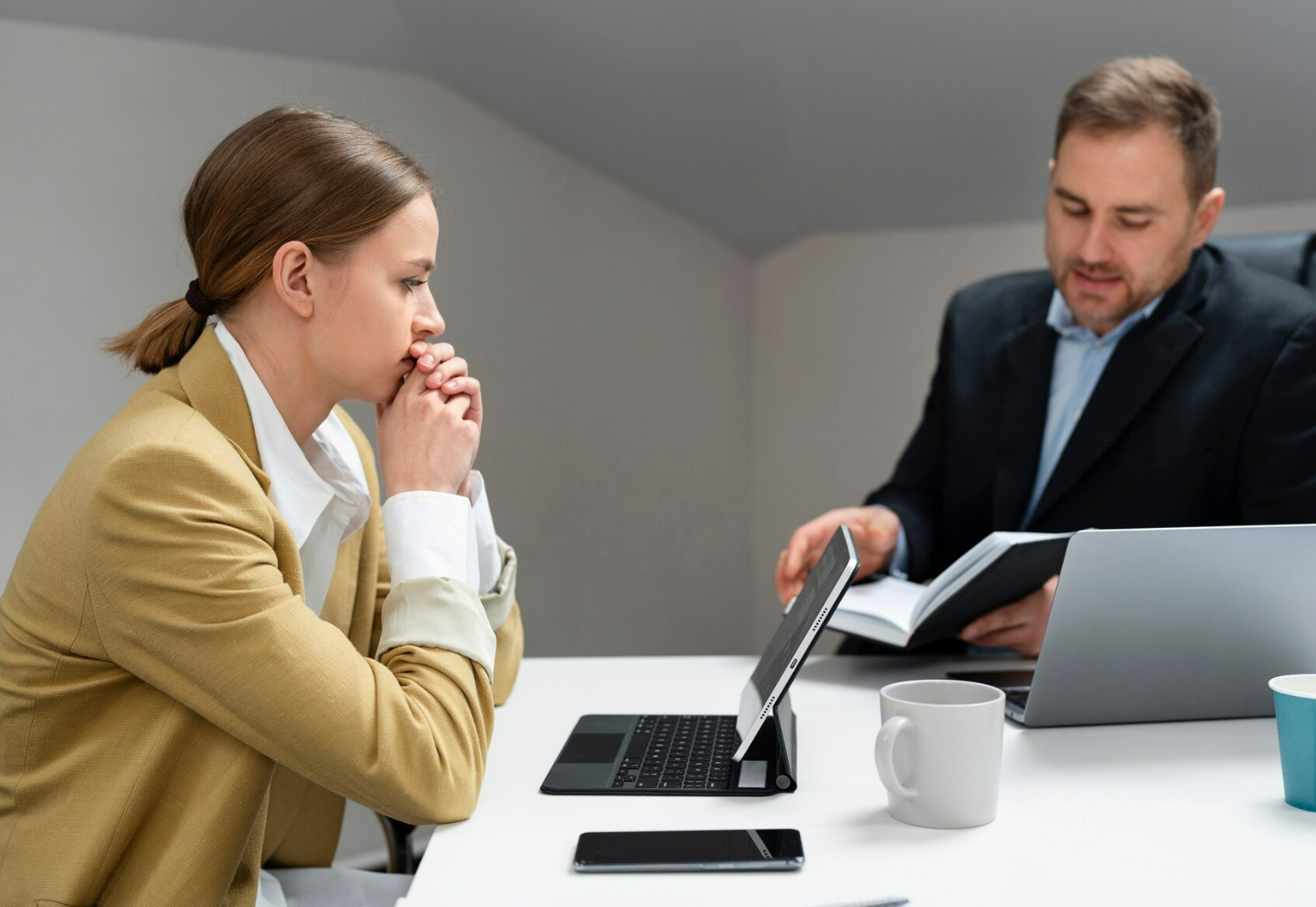 What happens when a real employee gets falsely accused?