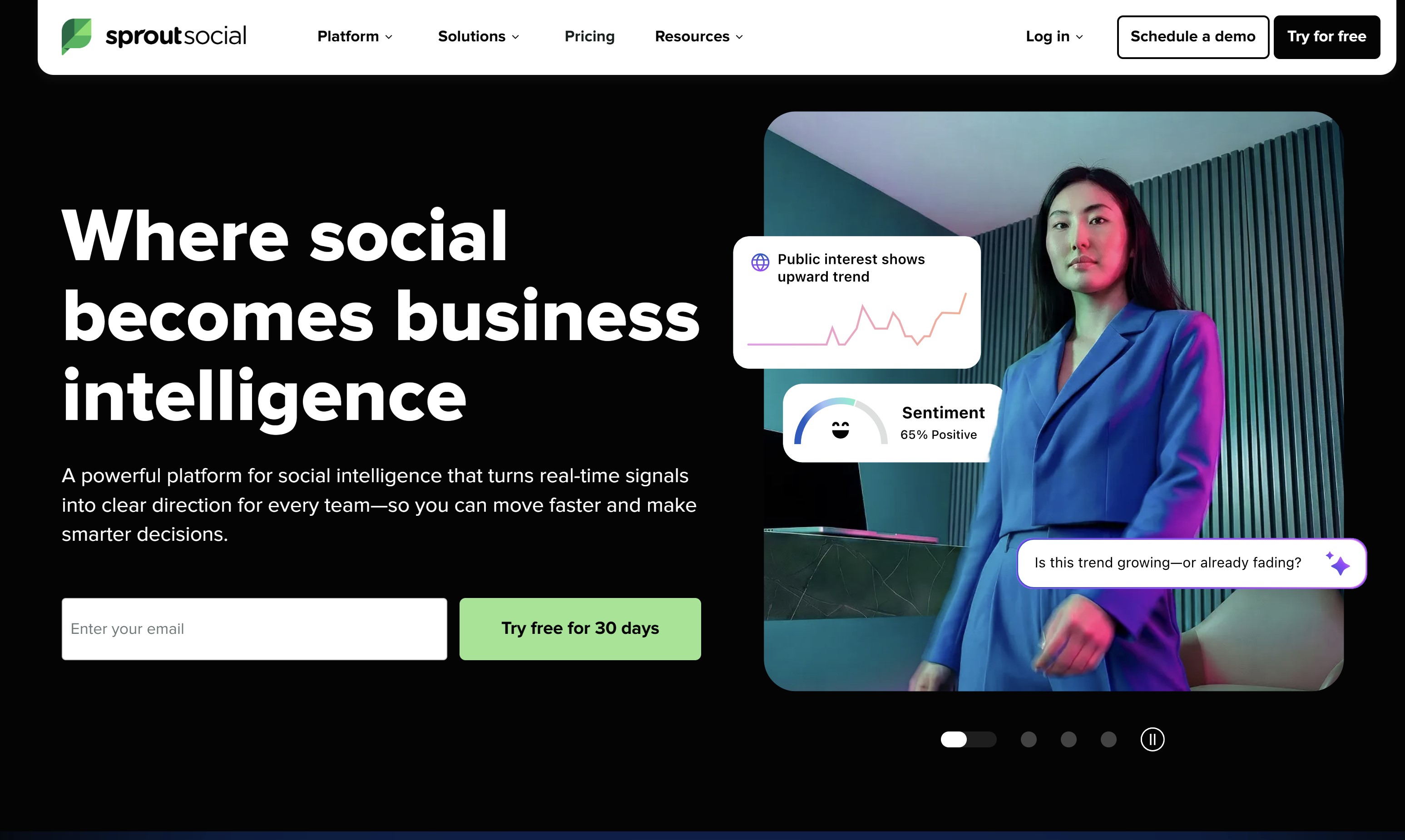 5. Sprout Social &mdash; Best for Social Publishing, Audience Listening and Brand Response