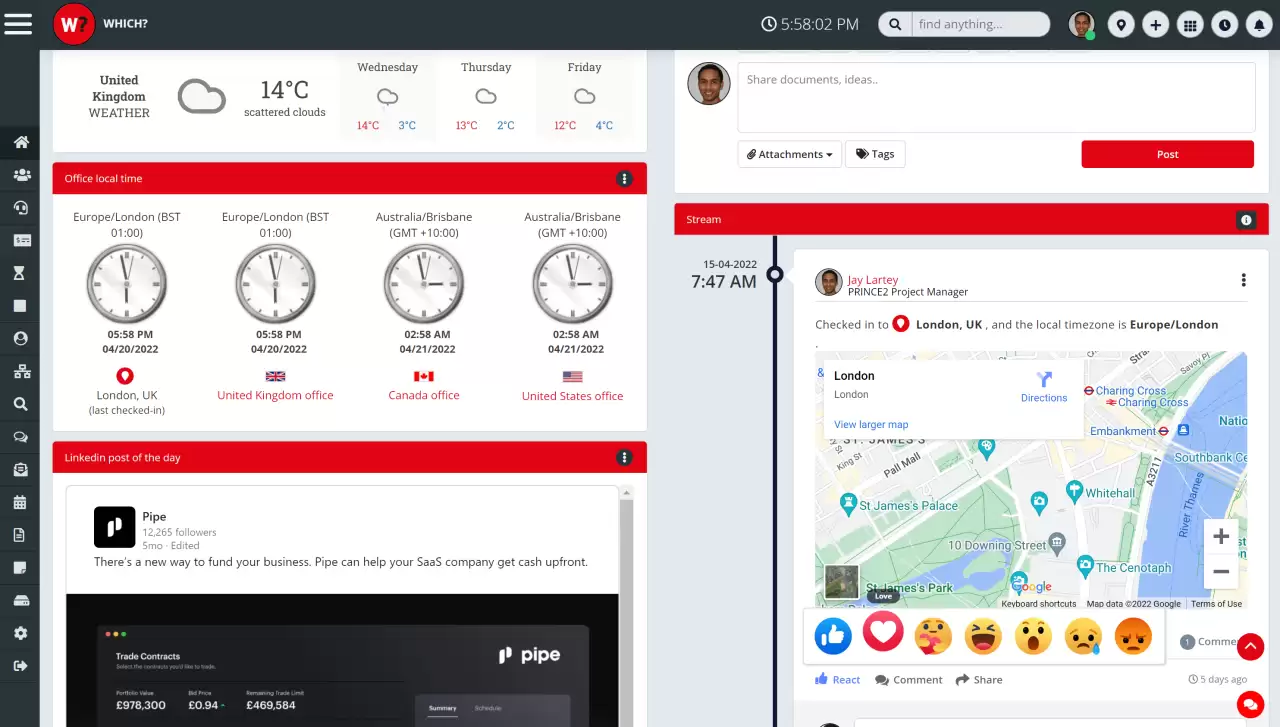 Social media portal