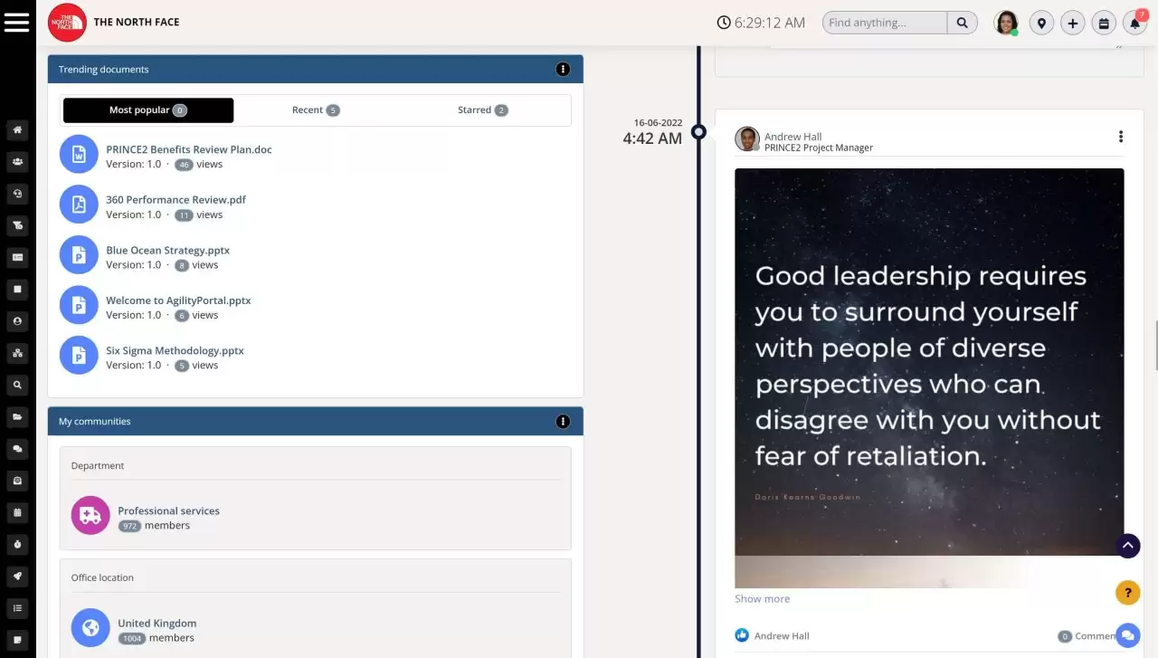 Show relevant information only