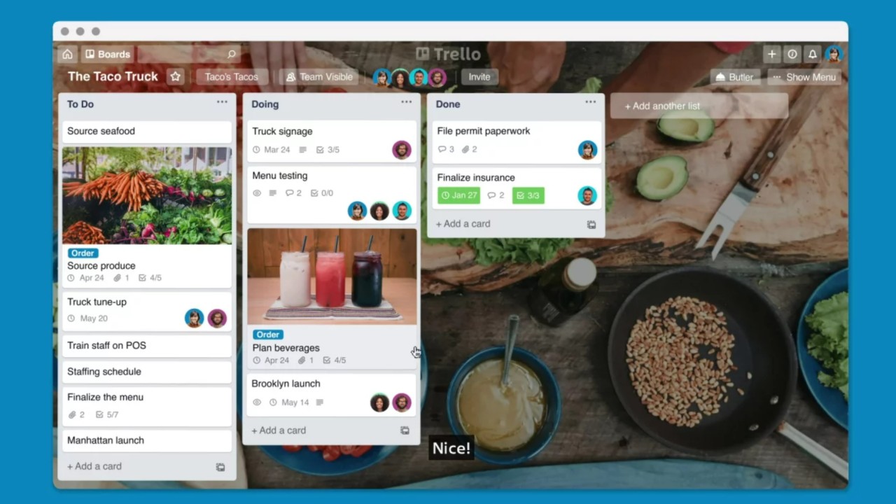 #2.For Manage Projects and Tasks: Trello