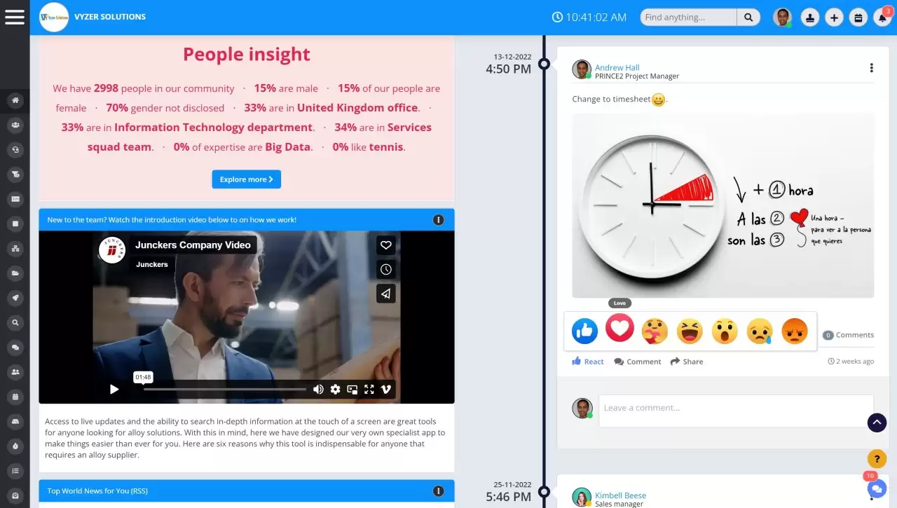 Must-have intranet features that help to improve internal communication 