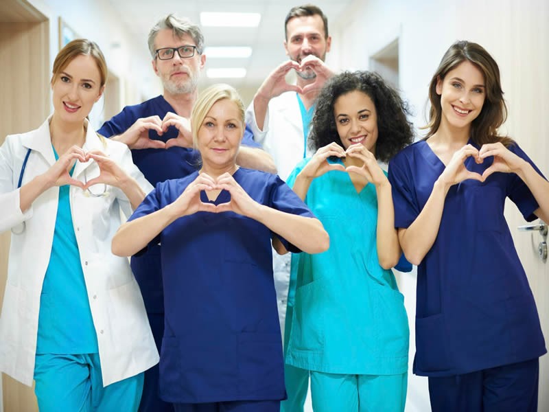 What can you do to improve employee engagement in healthcare