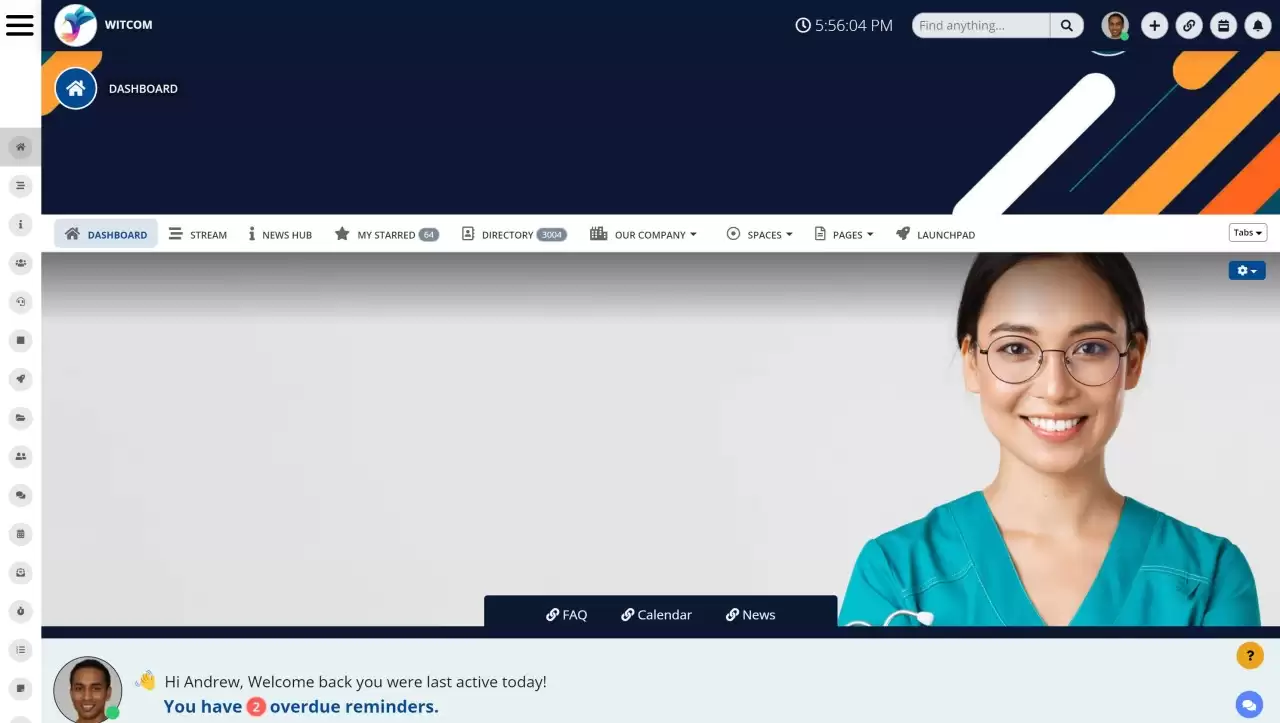 Modern intranet