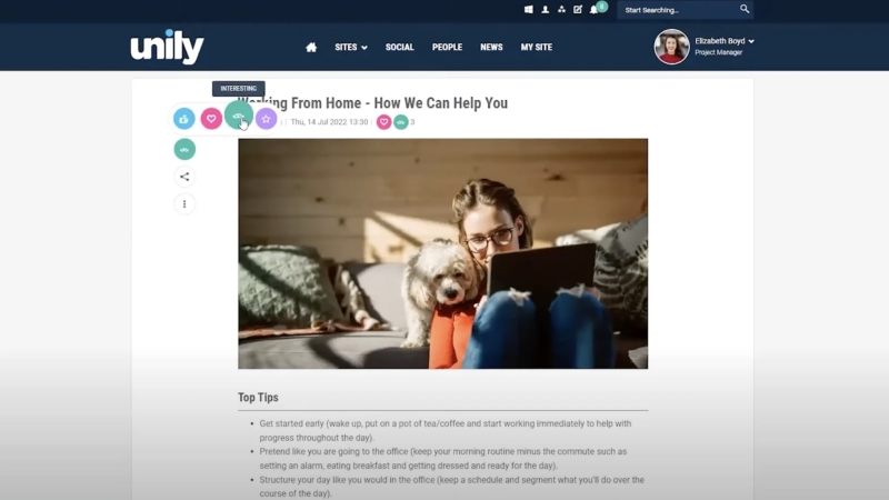 b2ap3_large_Unily-vs-AgilityPortal 15 Best Employee Communication Apps (Fix Poor Internal Comms & Tool Overload) - Insight Blog