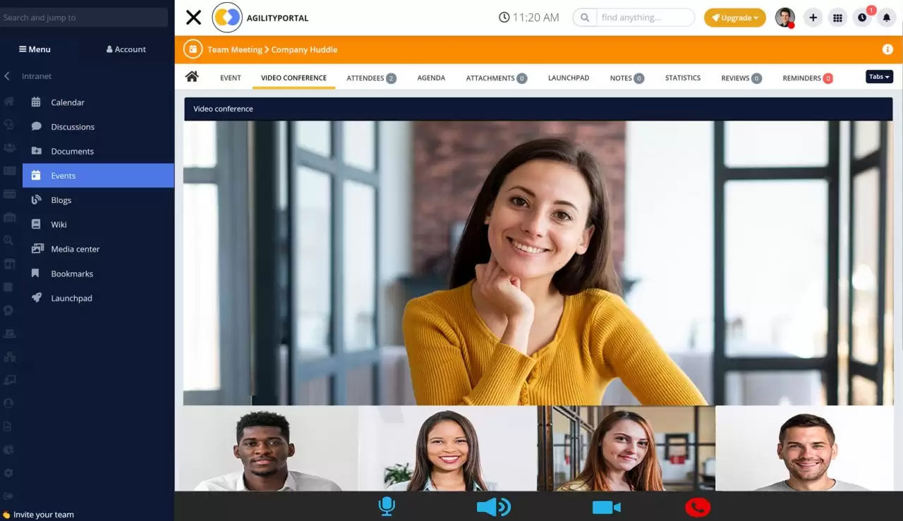 AgilityPortal Intranet Software For Small Businesses