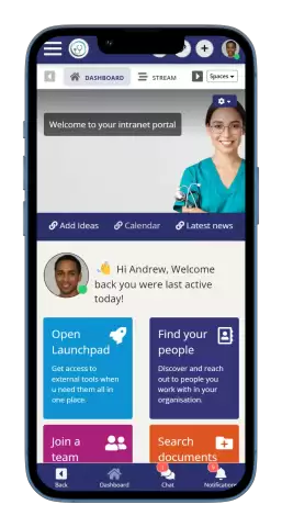 b2ap3_thumbnail_2_iphone13blue_portrait What Is An Employee Social Network? - Insight Blog - AgilityPortal