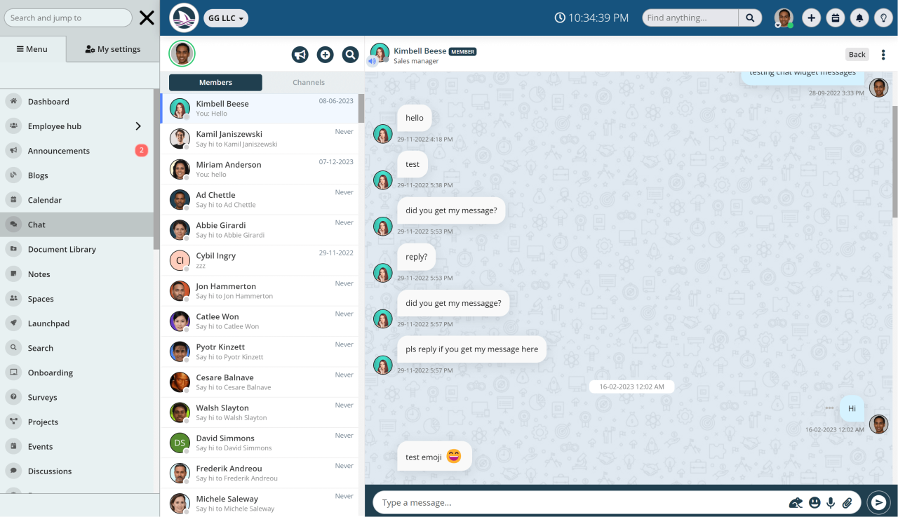 Leverage the Power of Real-Time Instant Messaging with Intranet Chat Feature